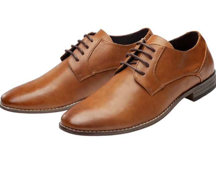 Mens brown dress shoe