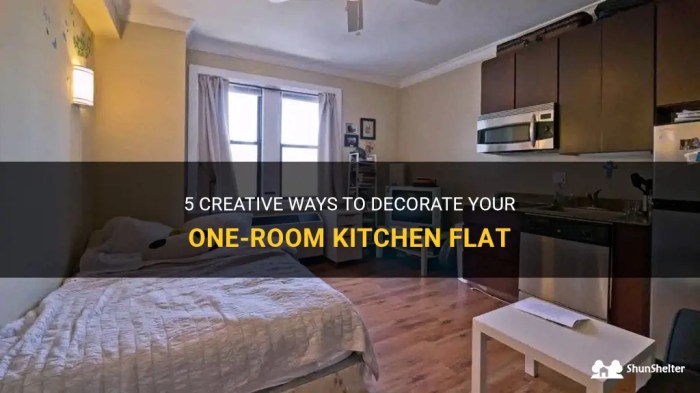 How to Decorate 1 Room Kitchen Flat – Tips for Maximizing Space