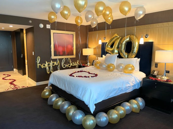 Will hotels decorate room for birthday