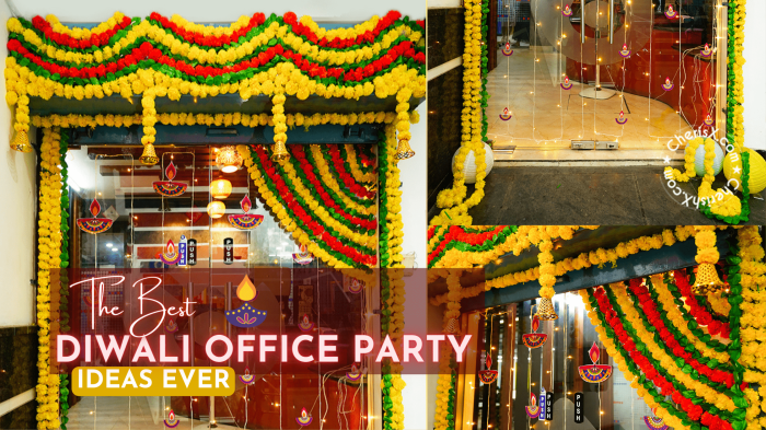 How to decorate office for diwali