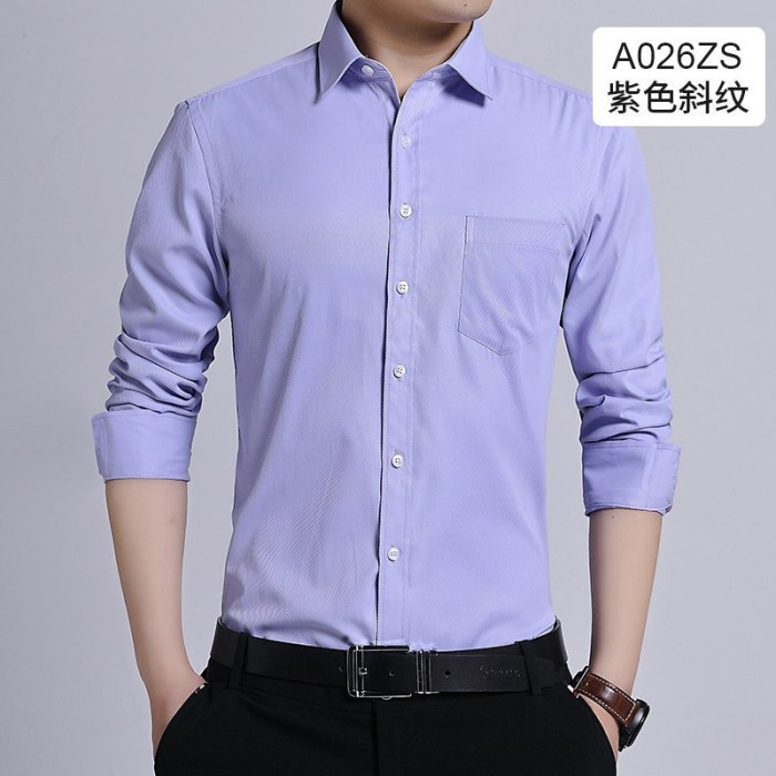 Men's formal dress shirt