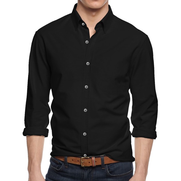 Black short sleeve button up dress shirt mens