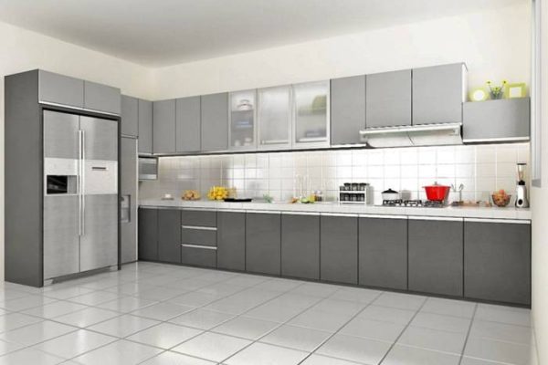 Desain interior kitchen set