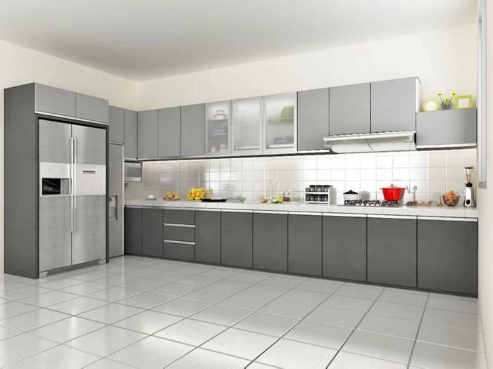 Desain interior kitchen set