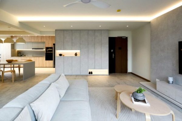 Contoh desain interior minimalis